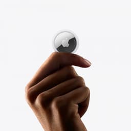Трекер Apple AirTag белый/серебристый 1 шт. - вид 4
