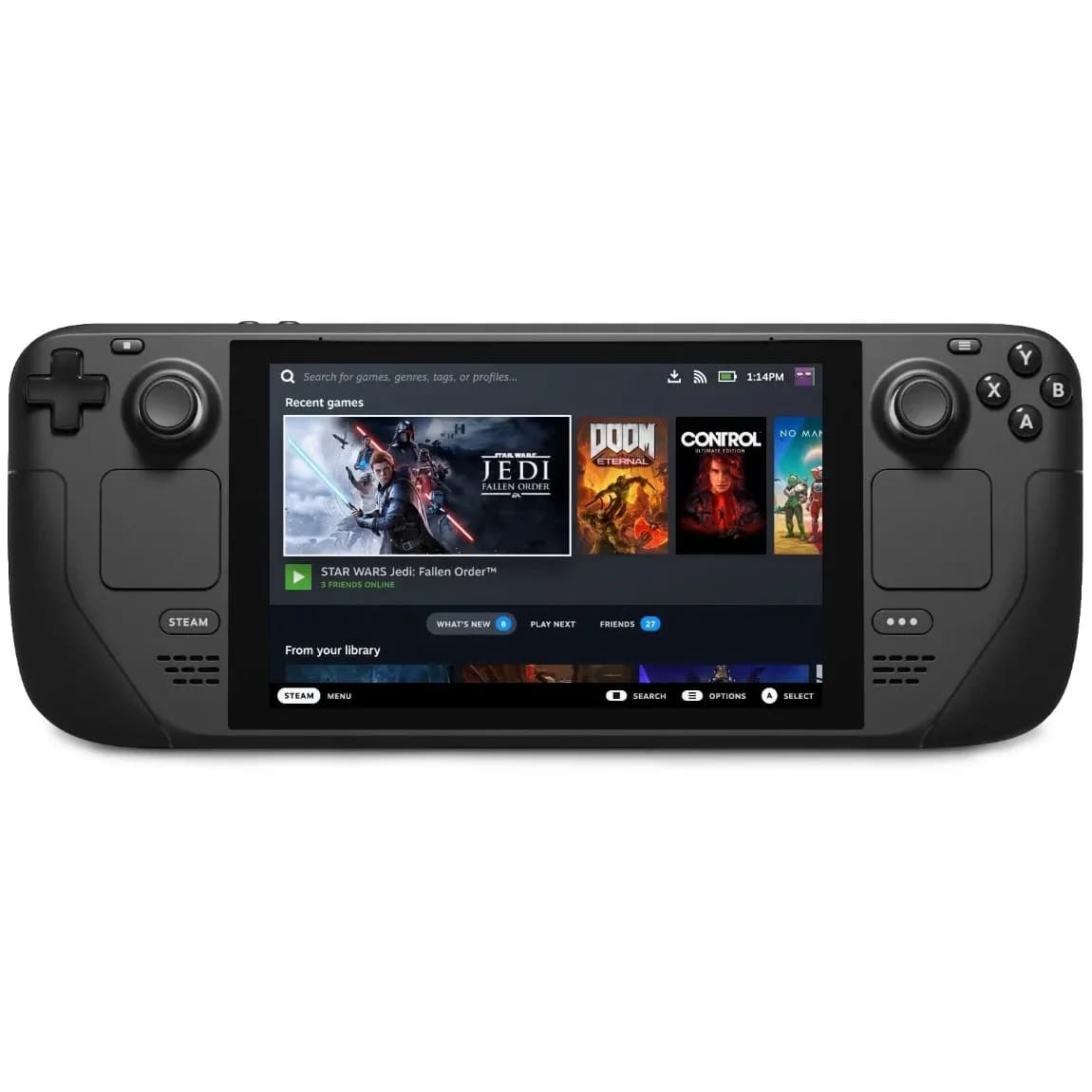 Игровая консоль Valve Steam Deck OLED 512Gb Black (Черный)