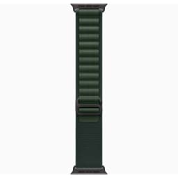 Apple Watch Ultra 2 (2024) Black Case with Dark Green Alpine loop(Зеленый ремешок) - вид 3